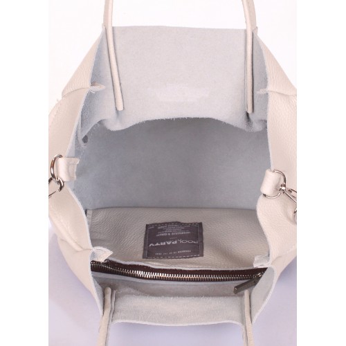  Leather bag POOLPARTY Soho Remix beige - photo 3