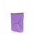 Leather cosmetic bag-clutch POOLPARTY THE X purple Leather cosmetic bag-clutch POOLPARTY THE X purple