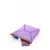 Leather cosmetic bag-clutch POOLPARTY THE X purple Leather cosmetic bag-clutch POOLPARTY THE X purple