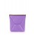 Leather cosmetic bag-clutch POOLPARTY THE X purple Leather cosmetic bag-clutch POOLPARTY THE X purple