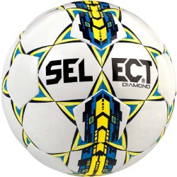 Мяч футбольный SELECT Diamond NEW бел/син, размер 4