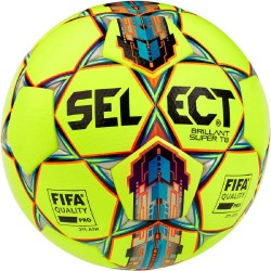 Мяч футбольный SELECT Brillant Super FIFA TB ((042) желто/красный) размер 5
