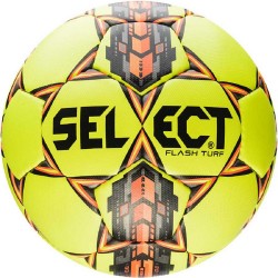 Мяч футбольный SELECT Flash Turf (306) желт/сер/оранж размер 4
