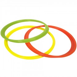 Кольца для координации SELECT COORDINATION RINGS (341) желт/зел/оранж, 12 шт