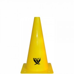 Конус тренувальний SWIFT Traing cone, 32 см (жовтий)! Конус тренувальний SWIFT Traing cone, 45 см (жовтий)! Бар'єр тренувальний SWIFT Mini hurdle, 16 см (жовтий)! Бар'єр тренувальний універсальний SWIFT Multi-functional hurdle, 23-31 см (жовтий)! Кільця д