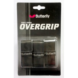 Обмотка для ручки Butterfly Overgrip 1уп. (3шт) (чорний)