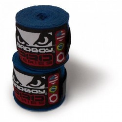 Бінти боксерські Bad Boy 3,5 m Blue