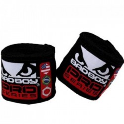 Бінти боксерські Bad Boy 2,5m Black