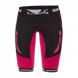 Компресійні жіночі шорти Bad Boy Compression Shorts Black/Pink XS