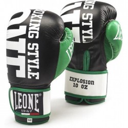 Боксерские перчатки Leone Explosion Black 14 ун.