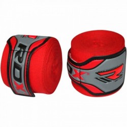 Бинти боксерські RDX Fibra Red 4.5m