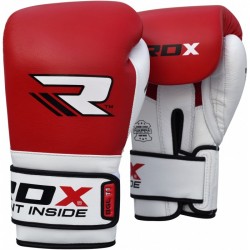 Рукавички боксерські RDX Pro Gel Red 14 ун.