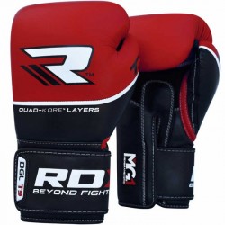 Рукавички боксерські RDX Quad Kore Red 12 ун.