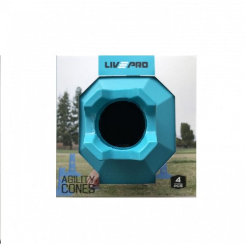  Координационные конусы LivePro Agility Dot 4 шт-016710 - фото 1