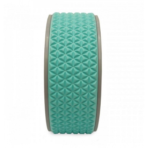  Колесо для йоги и фитнеса LiveUp YOGA RING голубой-016831 - фото 1