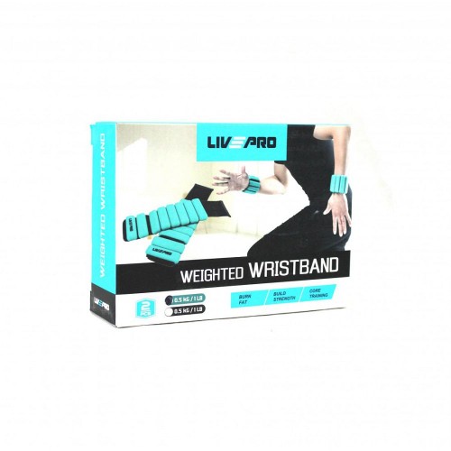  Утяжелитель для рук LivePro WEIGHTED WRIST BAND-18105 - фото 1