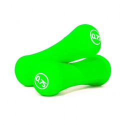 Гантели неопреновые LiveUp Neoprene Dumbbell 2х0.75 кг Green (LS2002-B075)