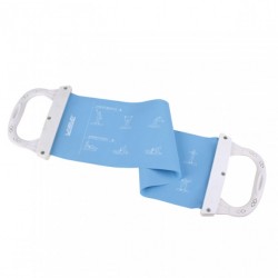 Эспандер-лента с ручками LATEX BAND WITH HANDLE LS3608