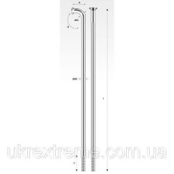 Спица 294мм 14G Pillar PSR Standard, материал нержав. сталь Sandvic Т302+ черная (144шт в упаковке)