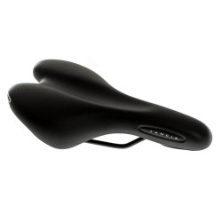 Сідло Selle Royal Special Lancia Athletic Unisex, чорне! Підсідельний хомут Cannondale (35.0 мм) під трубу 31.6, чорний, KP164/BLK