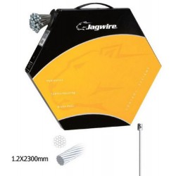 Трос для перемикача JAGWIRE Basics BWC1011 гальванізир. 1.2х2300мм - Sram / Shimano (100шт)