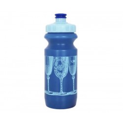 Фляга 0,6 Green Cycle BLUE CUPS з великим соском, blue nipple/blue cap/blue bottle