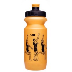 Фляга 0,6 Green Cycle WORKOUT з великим соском, golden nipple/black cap/golden bottle