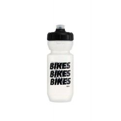 Фляга 0,600 Fabric GRIPPER Bikes CLB (прозорий із чорним)