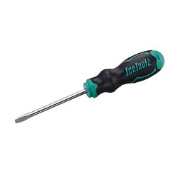 Викрутка шліцева 6мм Ice Toolz 28S6, намагнічена. Ширина шліцю 6mm, довжина стрижня 100mm