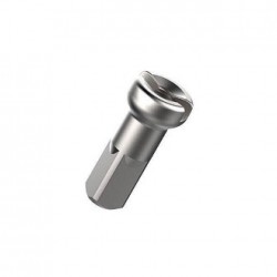 Ниппель Pillar PB 14, 14G, 14mm латунный серебристый (144шт в упаковке)