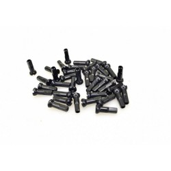 Ниппель Pillar PB 14, 14G, 14mm латунный черный (144шт в упаковке)