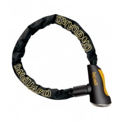 Замок ONGUARD MASTIFF цепь 120cм x 8мм усиленная титаном + интегрированный замок, 4 ключа +1с подсветкой