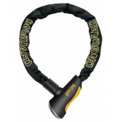 Lock ONGUARD MASTIFF chain 80cm x 8mm titanium reinforced + integrated lock 4 keys +1 illuminated