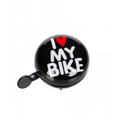 Дінг-Донг Green Cycle GCB-1058S I love my bike діаметр 80мм чорний