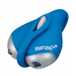 Ліхтар світлодіодний задн.+батар. INFINI I-201R синій 