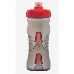 Flask 0,6 Fabric CAGELESS BOTTLE, BKR (smoky with red)