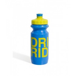 Фляга 600ml Green Cycle Drink & Ride с Big Flow valve, LDPE blue nipple/ yellow matt cap/ blue matt bottle