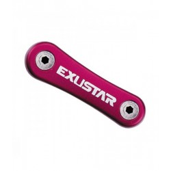 Набор шестигран. EXUSTAR E-T16 (6/5/4/3/25/2 mm) 8 функц. красный