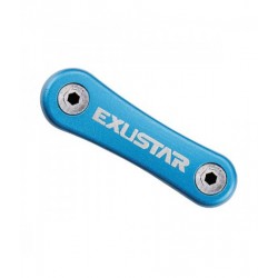 Набор шестигран. EXUSTAR E-T16 (6/5/4/3/25/2 mm) 8 функц. синий