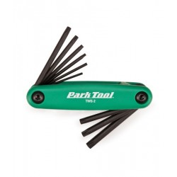 Folding Torx Set Park Tool T7, T9, T10, T15, T20, T25, T27, T30 and T40