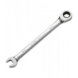 Ключ ICE TOOLZ ріжковий накидний з тріскачкою 8mm, 5 град, Cr-V сталь