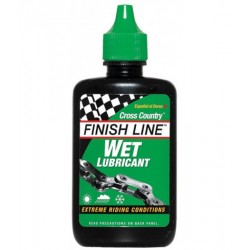 Смазка Finish Line жидкая Wet Lube (Cross Country) для влажных погодных условий, 120ml