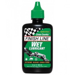 Смазка Finish Line жидкая Wet Lube (Cross Country) для влажных погодных условий, 60ml