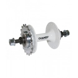 Втулка задн. Quando KT 32H дов. осі 170mm, 18T O.L.D=120mm для фікс білий