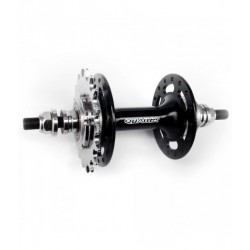 Втулка задн. Quando KT-DP6R 32H, nut 175mm для фікс, 1ск. на гайках алюміній чорний.