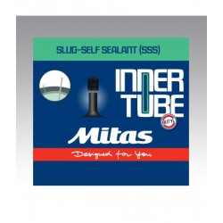 Камера 700 x25/35C (25/37x622/635) AV 35мм MITAS (RUBENA) Slug self sealant A03SF, BSC 0,9 mm,гель, в короб