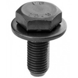 Болт у каретку BAS05 M8*P1*16.5L Chromoly Black, 2Pcs SUN RACE