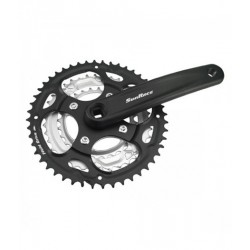 Шатун SUN RACE FCM300 28/38/48T під квадрат, L170мм, чорний