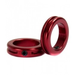 Замок на грипсы STOLEN Lock Sand-blasted Red
