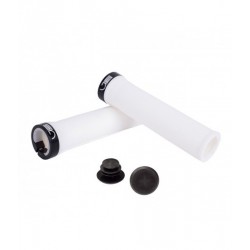 Грипси Green Cycle GC-G210 130mm білі з одним чорним замком